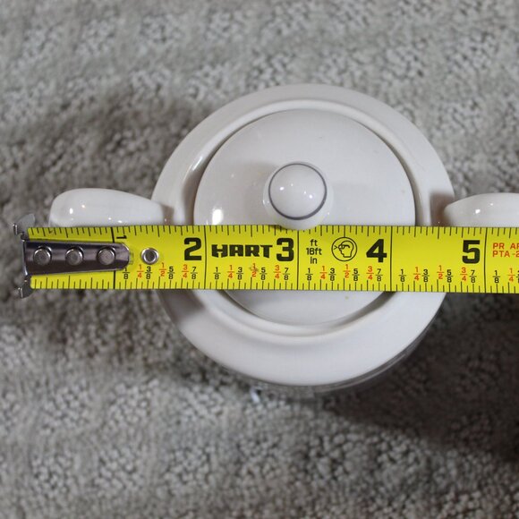 PTS International Interiors - Sugar Bowl & Lid / Creamer - Sandstone pattern - Picture 4 of 10